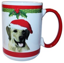 Labrador Yellow Lab Christmas Coffee Mug 15 oz E&amp;S Pets Dog Puppy Tea Cup Gift - £15.55 GBP