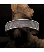 Sterling Silver Bracelet, Minimalist Bracelet, Handmade Unisex Silver Br... - £90.58 GBP