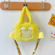 Pokmon Psyduck Plush  Bag   Character Cute Duck Plushie Tote Bag Kawaii Costume  - £104.91 GBP