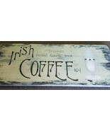 Irish Coffee ~ Ireland's Second Favorite Drink ~ 8" x 20" Wooden Sign ~ ... - €34,44 EUR Irish Coffee ~ Ireland's Second Favorite Drink ~ 8" x 20" Wooden Sign ~ ... - €34,44 EUR