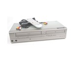 Emerson EWD2204 DVD VCR Combo with Remote, Cables and HDMI Adapter - $176.38