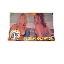 Vtg The Orleans Pool Party Las Vegas Real Photo Postcard Bikini Girls 2001 - $38.48