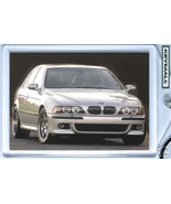 KEYTAG SILVER BMW M5 M-5 KEYRING KEY CHAIN RING TAG FOB - €17,28 EUR