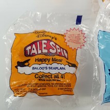 1989 Walt Disney Tailspin McDonalds Happy Meal Toys Lot of 4 Disney Airplane MIP - £6.32 GBP
