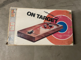 Vintage 1973 Milton Bradley On Target Skill &amp; Action Game Original Box - £46.69 GBP