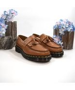 Dr. Martens Adrian Woven British Tan Analine Loafer Oxford Shoes Size 8 NIB - $148.01