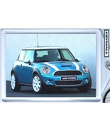 Porte Cle New BMW MINI COOPER S Bleu/Blanche Blue Key chain - £15.97 GBP