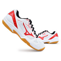 Mizuno Sky Blaster Unisex Badminton Shoes Indoor Sports White Red 71GA194561 - £71.15 GBP+