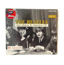 The Beatles Rare Photos &amp; Interview Brand New Cd Volume 1 Limited Edition - £10.54 GBP