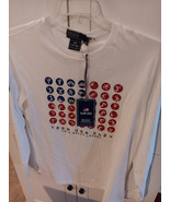POLO RALPH LAUREN MENS L/S USA OLYMPIC TEAM WHITE T-SHIRT MEDIUM 100% CO... - €42,63 EUR