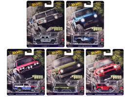 &quot;Terra Trek&quot; 5 piece Set &quot;Car Culture&quot; 2024 Series C Diecast Model Cars by Hot W - $65.69