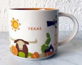 Starbucks Mug Texas You Are Here Collection - 2015 Starbucks Coffee Cup - $11.35