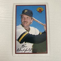 1989 Bowman Baseball Card Ken Oberkfell Pittsburgh Pirates #418 - £0.79 GBP