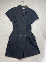 Anthropologie Maeve Short Sleeve Mini Skort Blazer Romper Dress Sz S Minimalist - £35.49 GBP