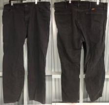 RUSTLER Black Western Denim 42 x 32 Mens Jeans - £16.53 GBP