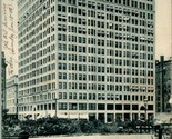 Vtg Postcard 1908 UDB Railway Exchange Building Chicago Ill - £5.57 GBP