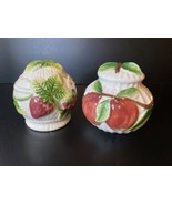 Fitz And Floyd Omnibus Salt And Pepper Shakers 1991 - $16.95 CAD