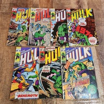 Incredible Hulk #131 133 134 135 136 137 138 Marvel Comics Bronze Age LO... - £55.97 GBP