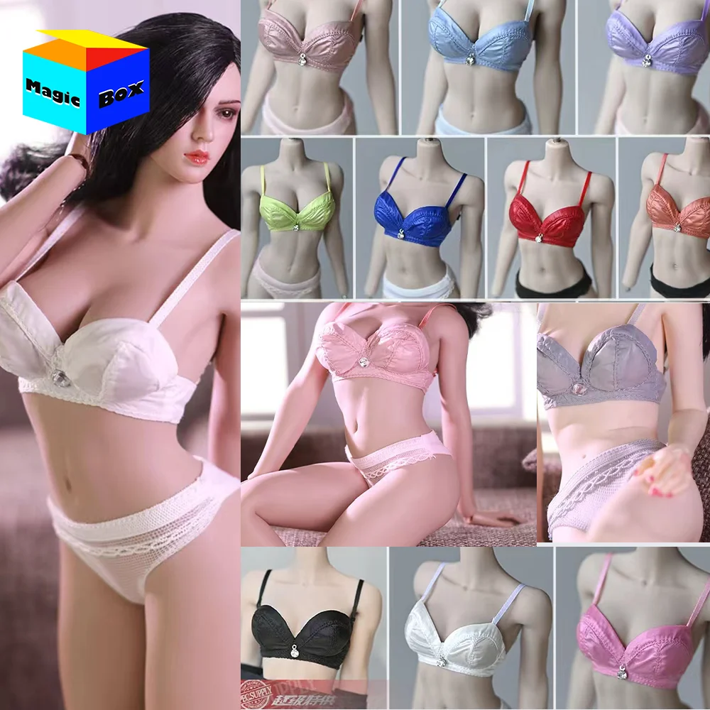 JOA-82 1/6 Female Soldier Colourful Fashionable Thin Shoulder Straps Bra... - £16.15 GBP+