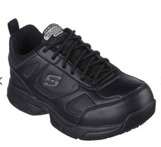 Womens Skechers Work Trainers Relaxed Fit Dighton Bricelyn Shoes Size 6.5 Wide - £38.71 GBP