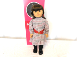 American Girl Doll Samantha Pleasant Company in Meet Outfit + a Box - £72.63 GBP