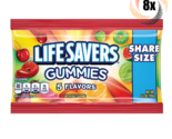 8x Bags Lifesavers Assorted 5 Flavors Gummies | King Size 4.2oz | Fast S... - $28.08