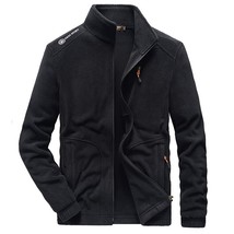 Winter Jacket Men Warm  Soft  Windbreaker Fleece Jacket Outwear Travel Mountain  - £111.33 GBP