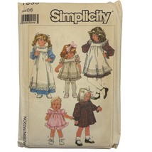Simplicity 7835 Childs Dress &amp; Pinafore Pattern Size 6 - $144.47 MXN