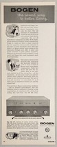 1959 Print Ad Bogen Stereo High Fidelity Components Bogen-Presto Paramus,NJ - £13.88 GBP