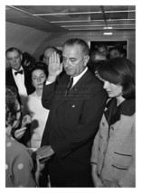 President Lyndon B. Johnson Being Sworn In After Jfk Ass ASIN Ation 5X7 Photo - £6.68 GBP