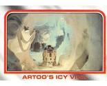 1980 Topps Star Wars ESB #29 Artoo&#39;s Icy Vigil R2-D2 Kenny Baker Hoth - $0.89