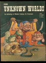 From Unknown Worlds 1948-EDD Cartier COVER-KUTTNER-PULP FN/VF - $115.43