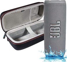 Jbl Flip 6 Waterproof Portable Bluetooth Speaker, Gray, 12 Hours Of Playtime, - £114.22 GBP