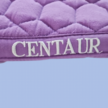 Centaur All Purpose English Saddle Pad Purple Horse Size USED image 5