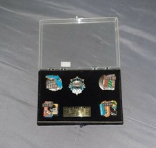 Super Bowl XXXIII Limited Edition of 1999 Pin Set Peter David  - £27.52 GBP