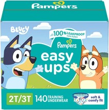 Pampers Training Pants - Easy Ups Boys and Girls Bluey - 140 - $1,377.67 MXN