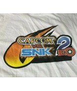 Rare Vintage Capcom vs. SNK 2 EO Street Fighter Promo T-Shirt XL White   - $384.21 CAD
