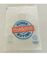 Vintage defunct Phar mor power buying graphics small plastic store shopp... - £15.70 GBP