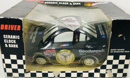 Driver Ceramic Clock and Bank - NASCAR # 3 Dale Earnhardt Goodwrench 2004 - £22.77 GBP