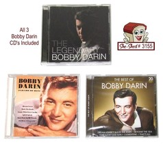 Bobby Darin Lot of 3 CDs The Best of Bobby Darin /new, Parade of Hits, Legendary - £15.20 GBP