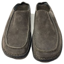 MENS MERRELL WORLD SPIRIT GUNSMOKE SLIDE BROWN 9.5 SLIP ON - $24.74