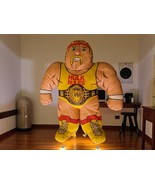Vintage 1990 Hulk Rules Hogan Cushion Pillow Plush WWF Wrestling Buddies... - $1,457.55 MXN