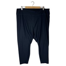 New Old Navy Pants Womens 3X High Rise Leggings 7/8 Ankle Cloud Go Dry Blue - $21.77