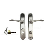 Pella Active Handle Left Hand Keyed Set Hinged Door w/ Key Lock - Satin ... - $449.95