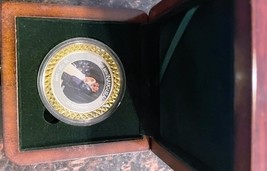 COMMEMORATIVE BARACK OBAMA US PRESIDENT 56TH INAUGURAL BALL DANCE COIN SEAL - €22,58 EUR