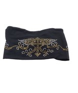HAIR GLOVE EZ BANDZ HEADBAND - Bling Cross Angel Wings - $24.26