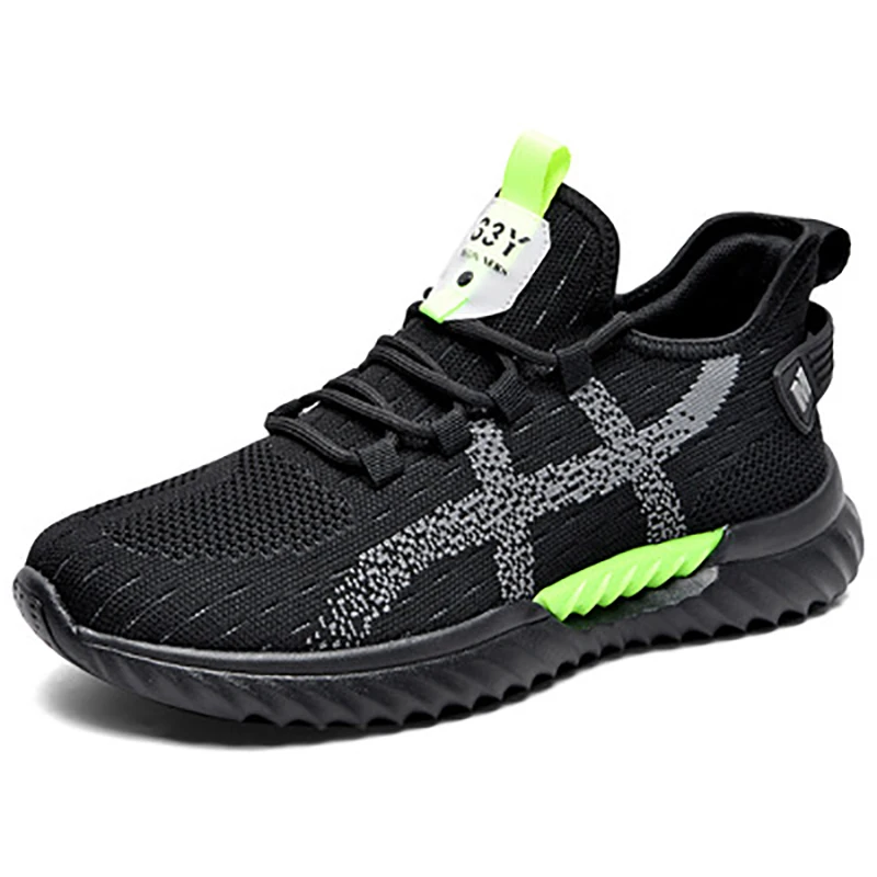 Best Sneakers Joywill Men&#39;s Casual   Grid Slow Running Shoes Lightweight Outdoor - £77.94 GBP