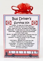Bus Driver&#39;s Survival Kit - Fun, Novelty Gift &amp; Greetings Card / Secret Santa - £6.48 GBP