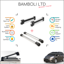 Bamboli 19&quot; Ski Carrier &amp; Silver Cross Bar Set For Citroen Picasso 07-13 4pcs - $215.37