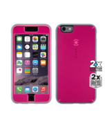Fuchsia Pink//Heritage Gray ~ Phone 6/6S PLUS Phone Case Mighty Shell Speck - £17.78 GBP